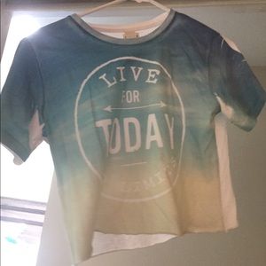 H and M Boys T-shirt (cut and cropped)